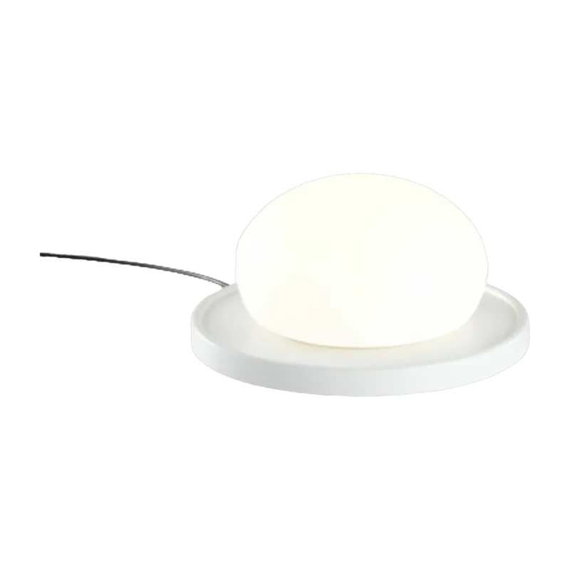 Lampe à poser support blanc Bolita - Marset - The Cool Republic