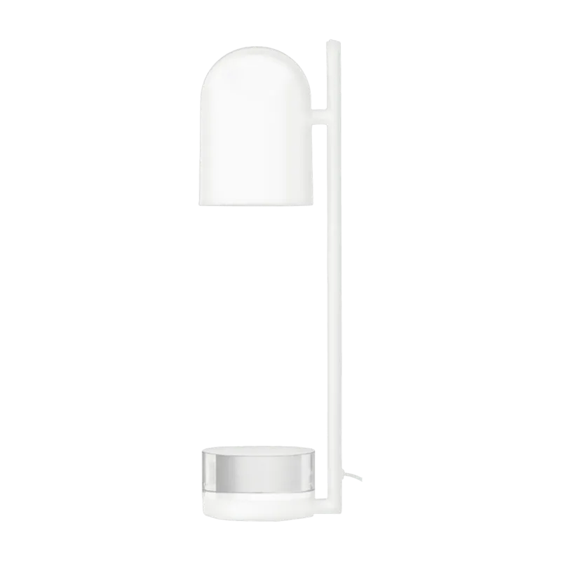 Lampe à poser verre et blanc 50 x 12 cm Luceo - Aytm - The Cool Republic