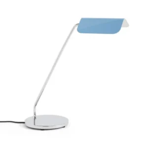 Lampe de bureau en acier bleu clair 38cm Apex - HAY - The Cool Republic