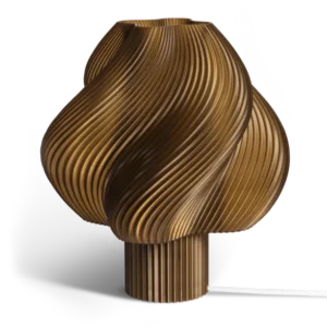 Lampe de sol marron caramel 63cm Soft serve mega - Crème Atelier - The Cool Republic