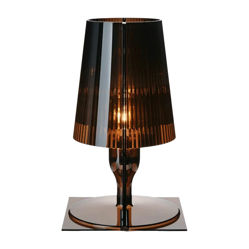 Lampe de table coloris fumé Take - Kartell - The Cool Republic