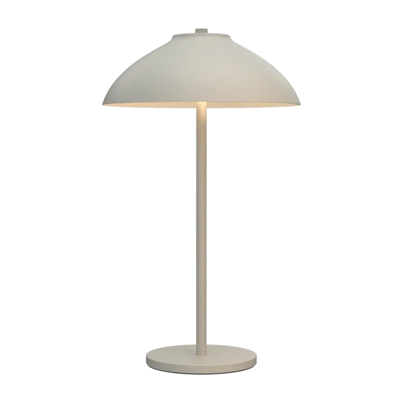Lampe de table en acier beige 13,5x40cm Vali - Belid - The Cool Republic