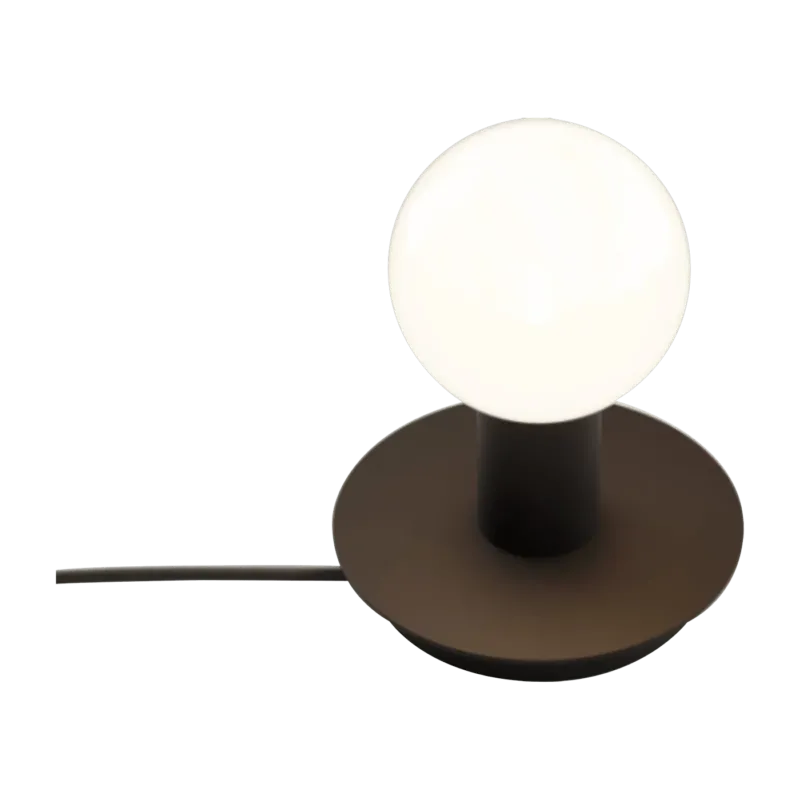 Lampe de table en acier noir 16,5 x 15,2 cm Dot - Lambert & Fils - The Cool Republic
