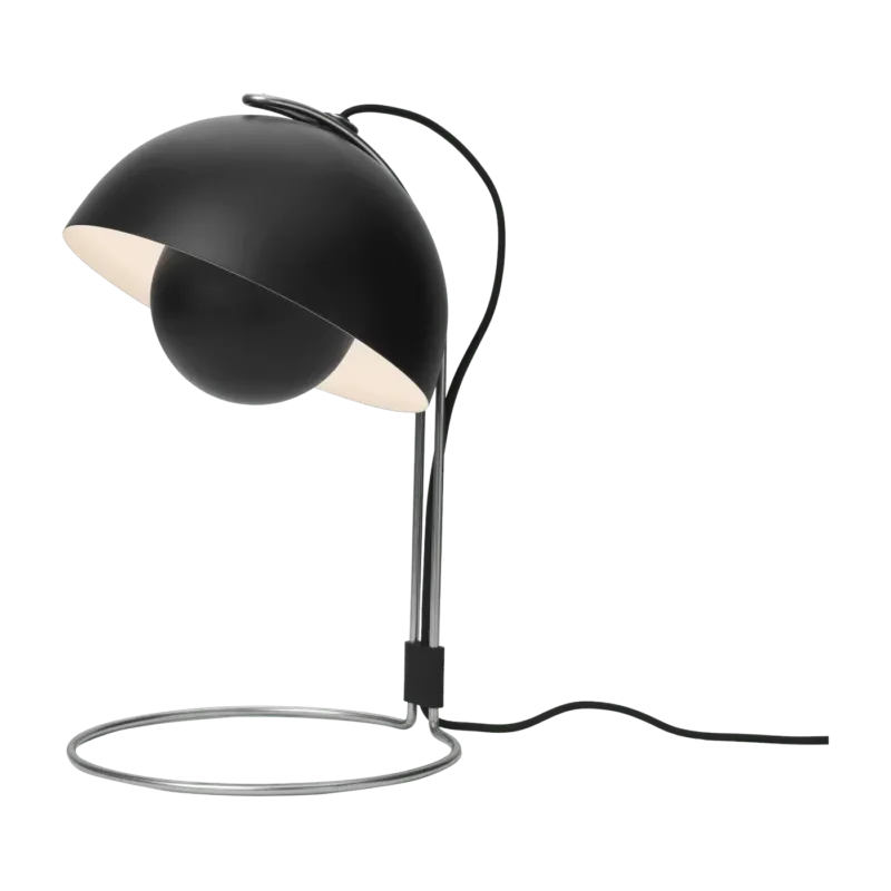 Lampe de table en acier noir mat 35,9 x 23 cm VP4 - &tradition - The Cool Republic