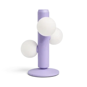 Lampe de table en acier violet 21x29cm Kaktee - Fest Amsterdam - The Cool Republic