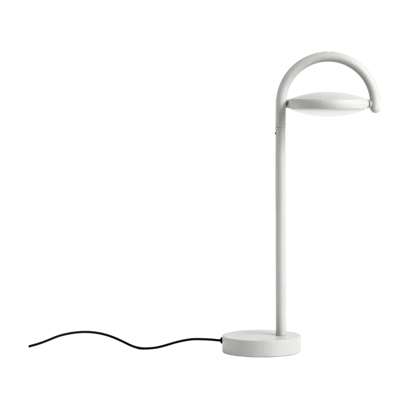 Lampe de table en aluminium grise 38 x 10 cm Marselis - HAY - The Cool Republic