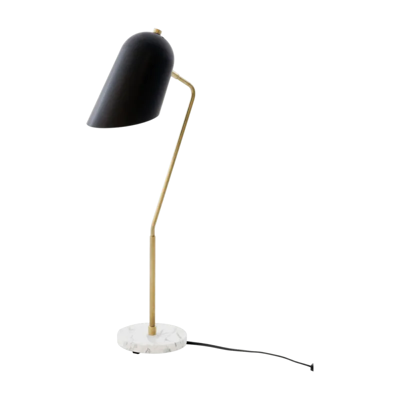 Lampe de table en laiton noir 15,2 x 71 cm Cliff - Lambert & Fils - The Cool Republic