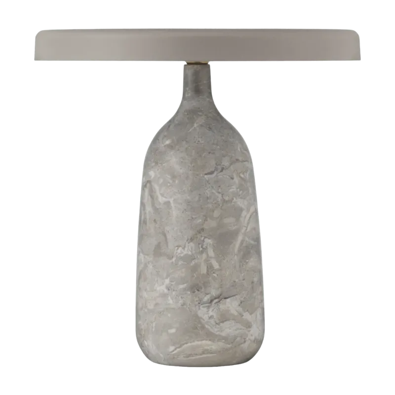 Lampe de table en marbre gris 33,6 cm Eddy - Normann Copenhagen - The Cool Republic