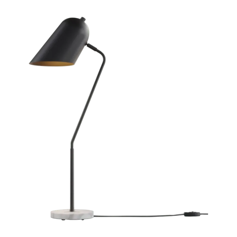 Lampe de table graphite noir 15,2 x 71 cm Cliff - Lambert & Fils - The Cool Republic
