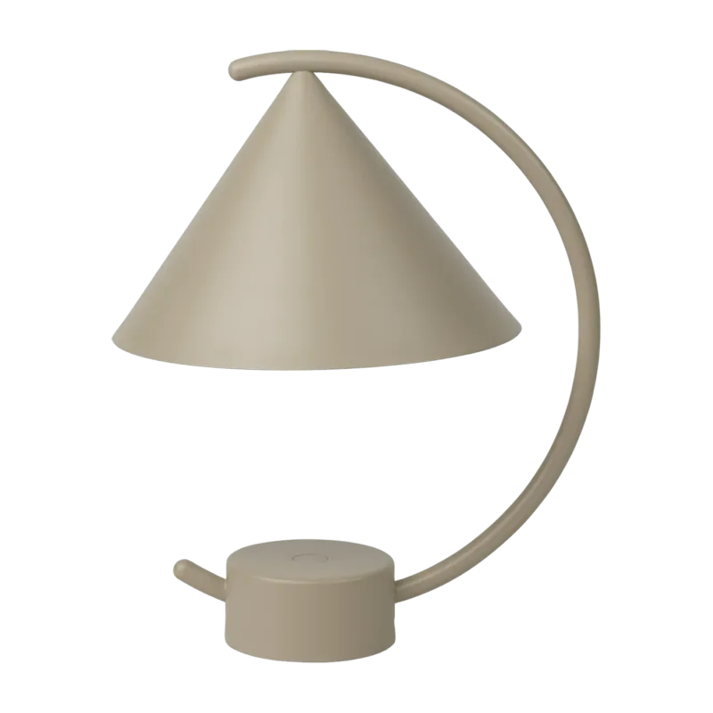 Lampe en acier brossé cachemire Meridian - Ferm Living - The Cool Republic