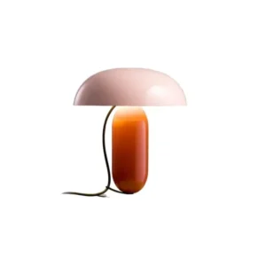 Lampe en acier orange et rose 26x30cm Gambosa S - Marset - The Cool Republic