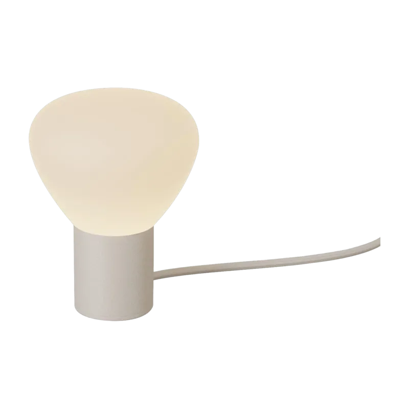 Lampe en aluminium beige 17 cm Parc n°1- Lambert & Fils - The Cool Republic