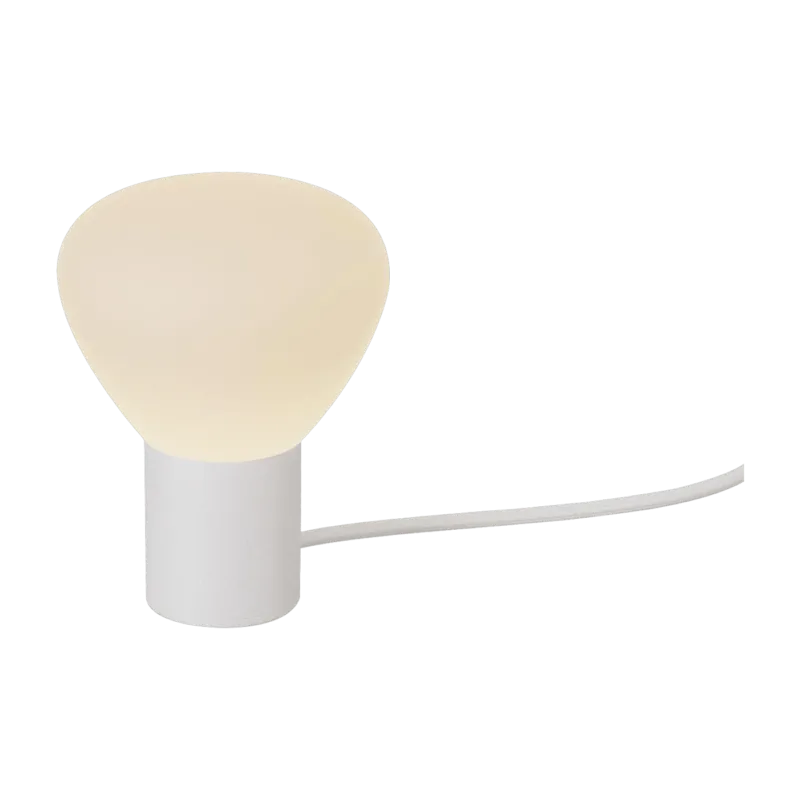 Lampe en aluminium blanc 17 cm Parc n°1- Lambert & Fils - The Cool Republic