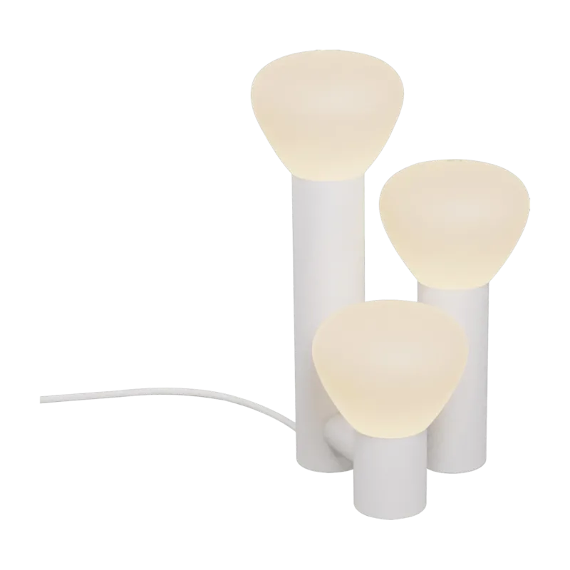 Lampe en aluminium blanc 46 cm Parc n°6 - Lambert & Fils - The Cool Republic
