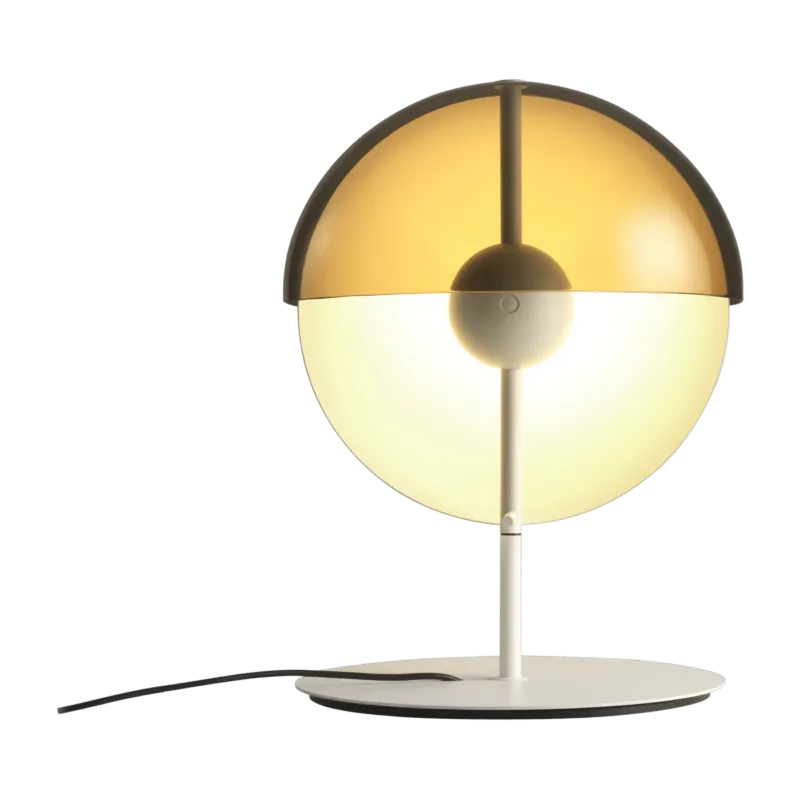 Lampe en aluminium blanche 43,5 cm Theia - Marset - The Cool Republic