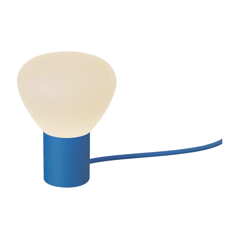 Lampe en aluminium bleu 17 cm Parc n°1- Lambert & Fils - The Cool Republic