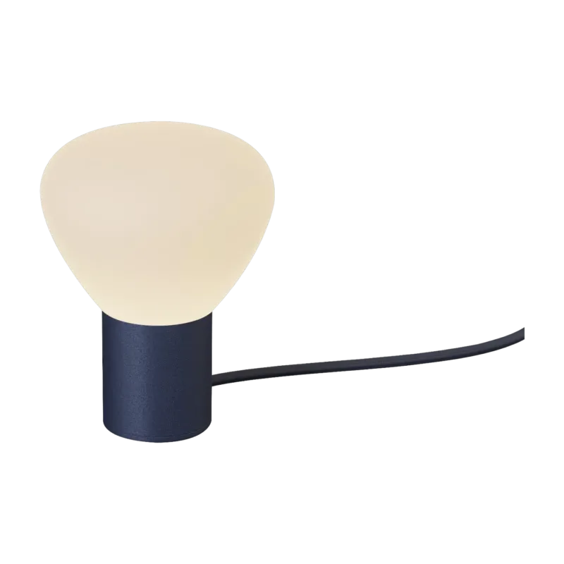 Lampe en aluminium bleu nuit 17 cm Parc n°1- Lambert & Fils - The Cool Republic