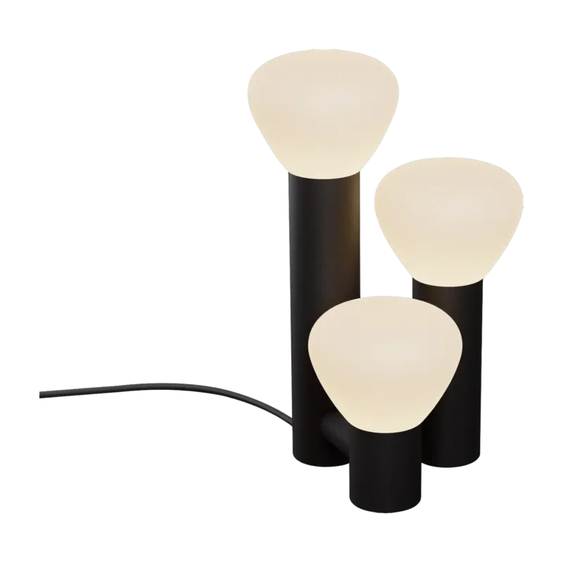 Lampe en aluminium noir 46 cm Parc n°6 - Lambert & Fils - The Cool Republic