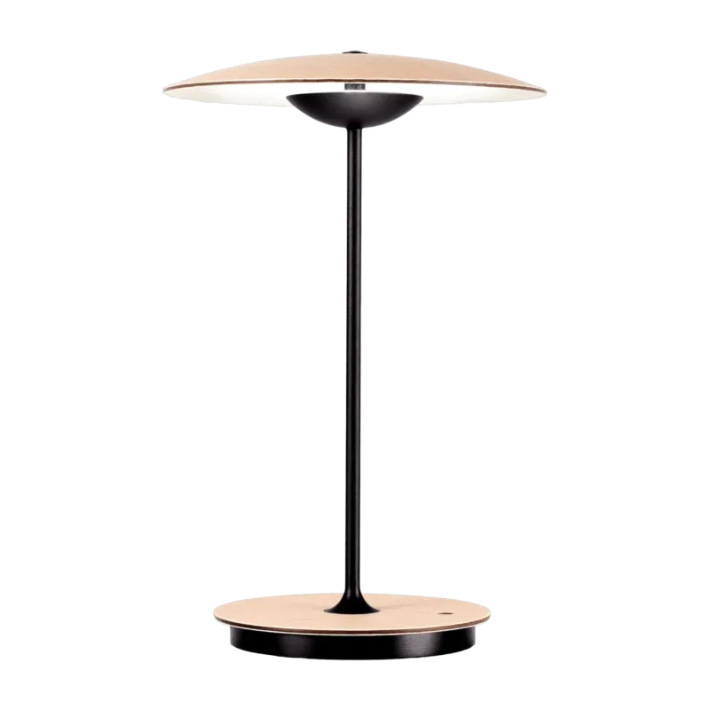 Lampe en chêne beige 30 x 19,5 cm Ginger - Marset - The Cool Republic