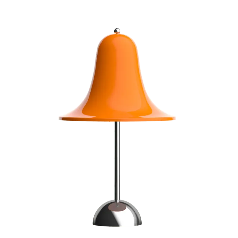 Lampe en métal orange 23cm Pantop - Verpan - The Cool Republic