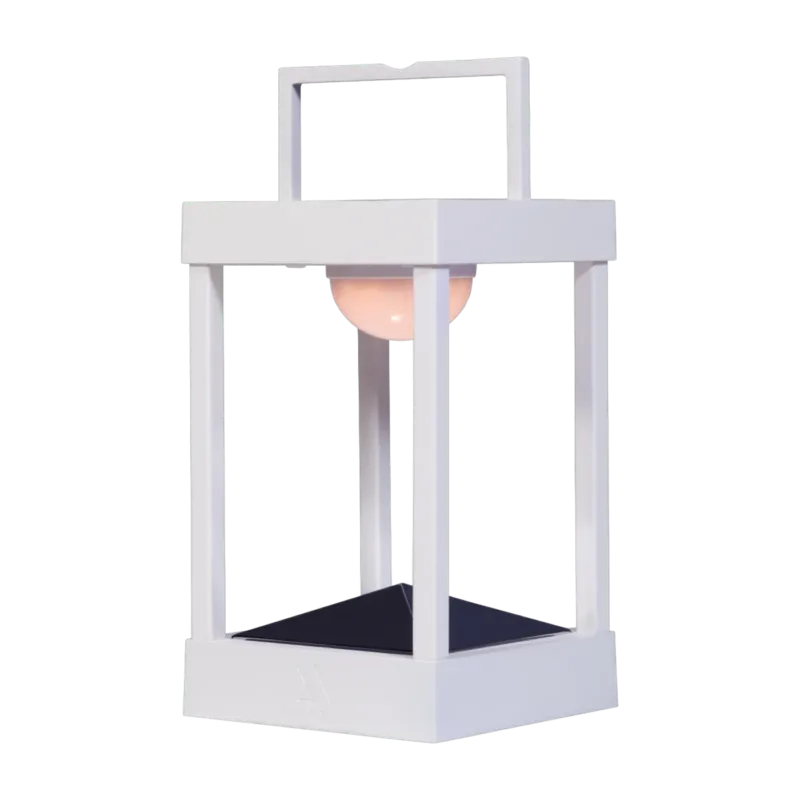 Lampe lanterne 30 cm blanche La Lampe Parc - Maiori - The Cool Republic