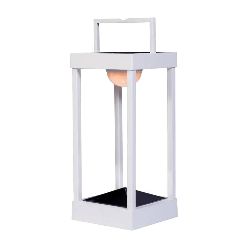 Lampe lanterne 40 cm blanche La Lampe Parc - Maiori - The Cool Republic