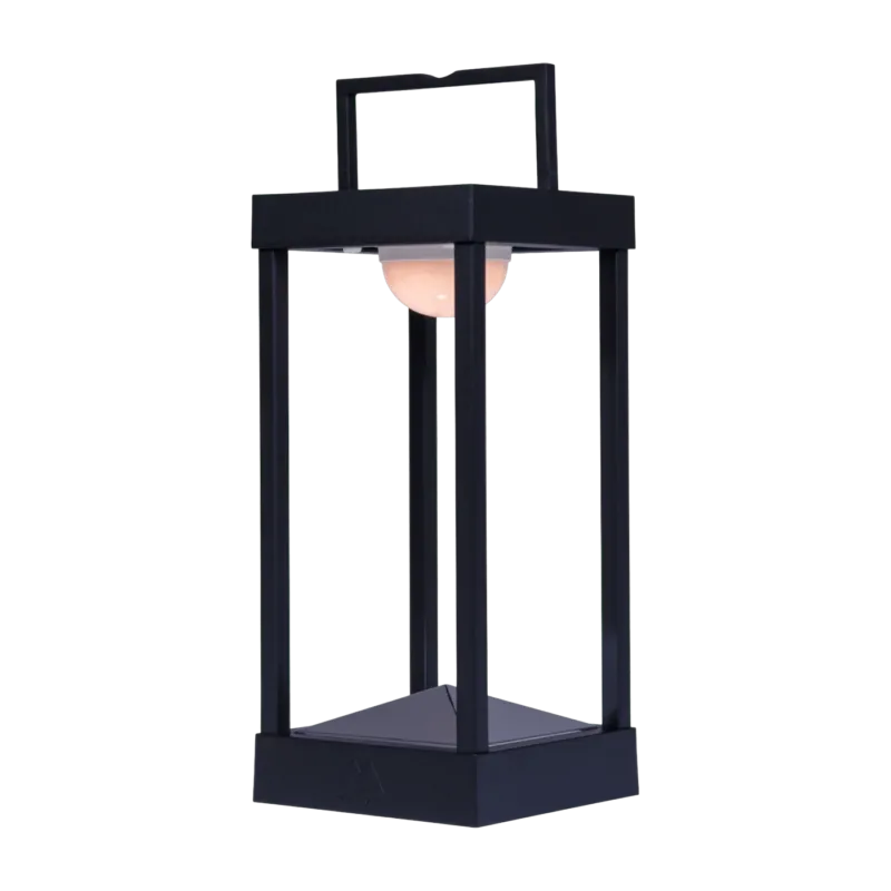 Lampe lanterne 40 cm charbon La Lampe Parc - Maiori - The Cool Republic
