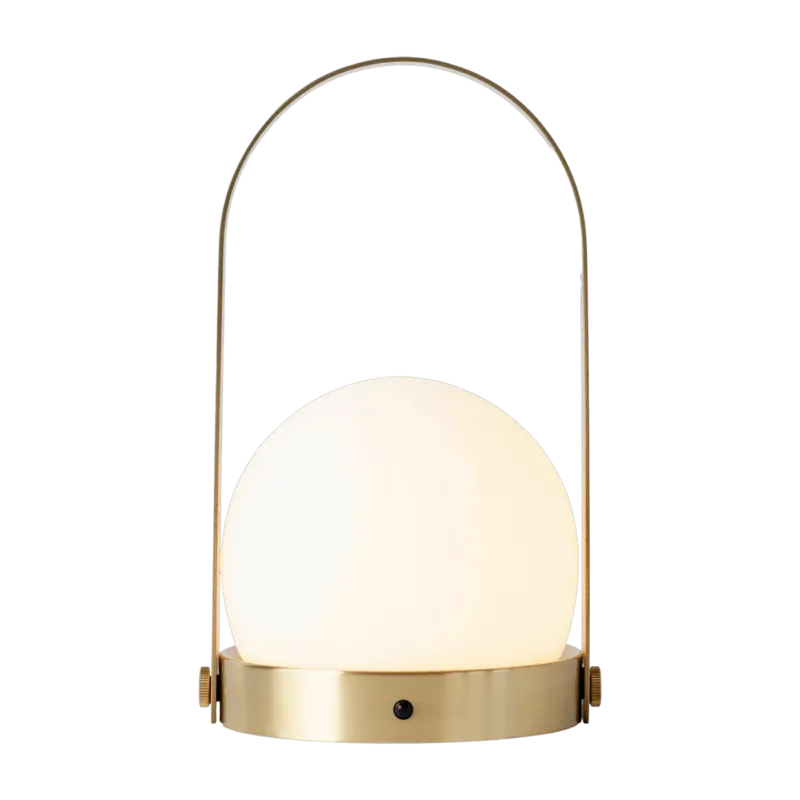 Lampe LED à poser doré Carrie - Audo - The Cool Republic