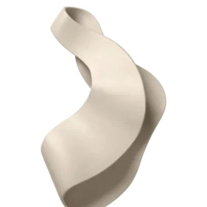 Lampe murale en acier recyclé beige Oyster - Ferm Living - The Cool Republic