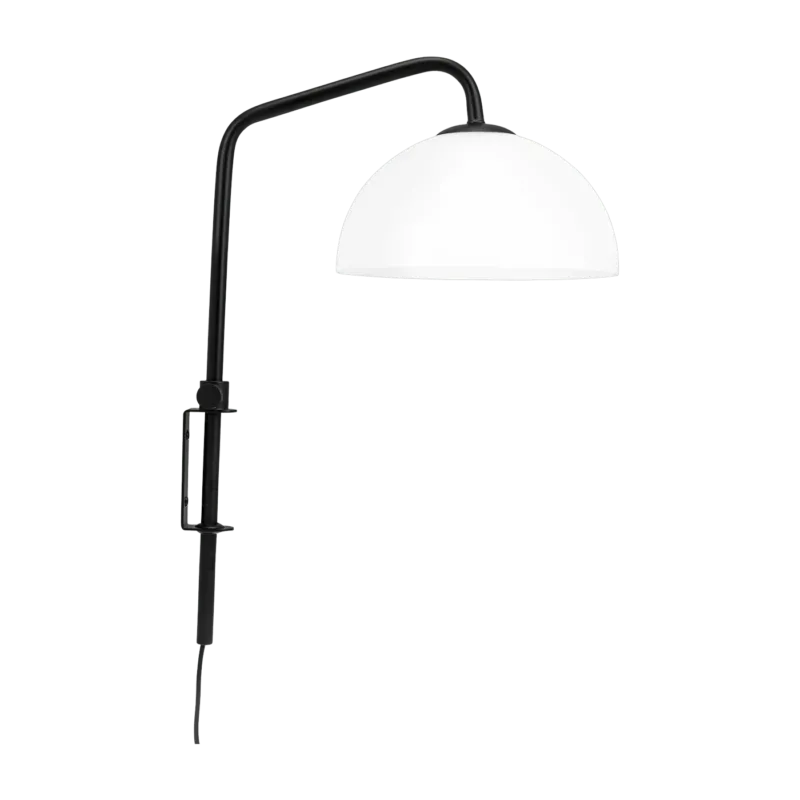 Lampe murale en verre opale Jazz - Dyberg Larsen - The Cool Republic