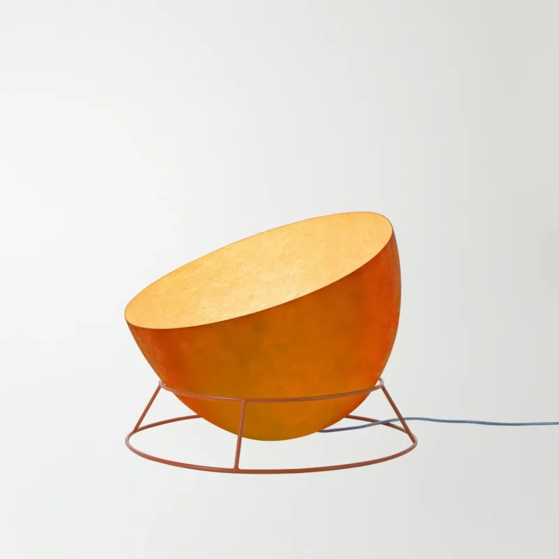 Lampe orange 27,5 cm H20 F Nebulite - In-es.artdesign - The Cool Republic