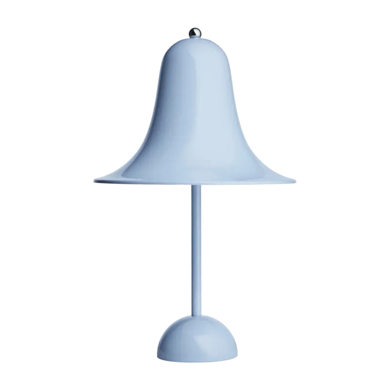 Lampe portable en polycarbonate bleu clair Pantop - Verpan - The Cool Republic