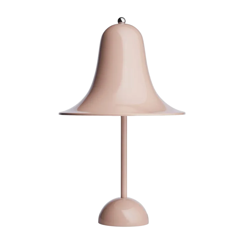 Lampe portable en polycarbonate dusty rose Pantop - Verpan - The Cool Republic