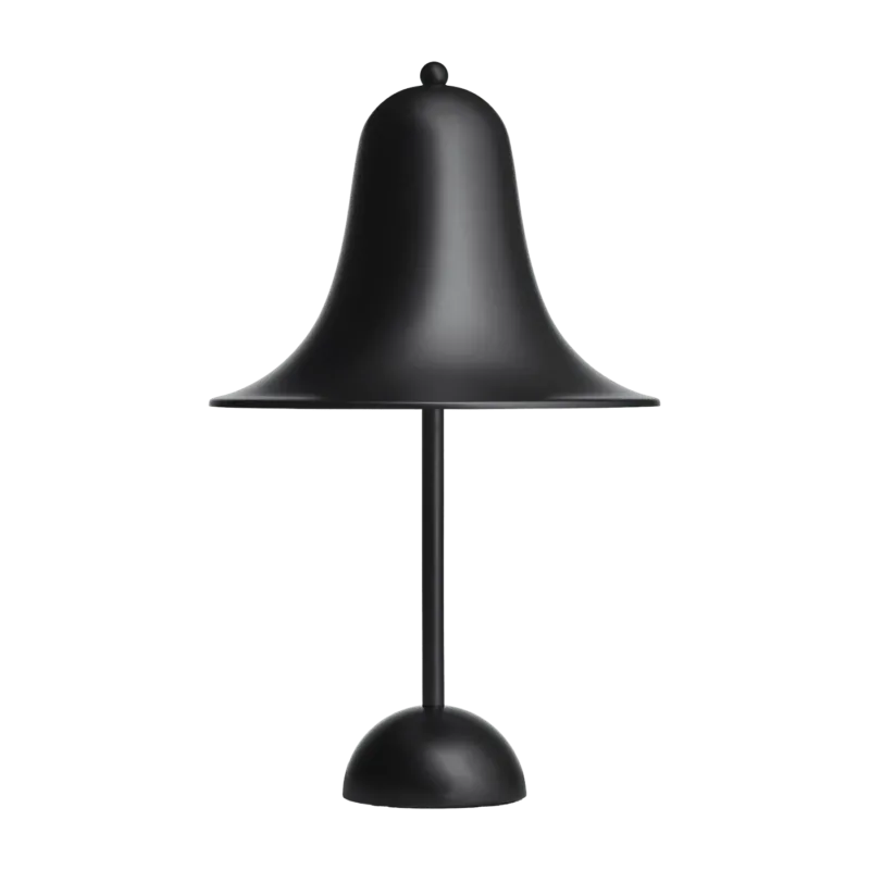Lampe portable en polycarbonate noir mat Pantop - Verpan - The Cool Republic