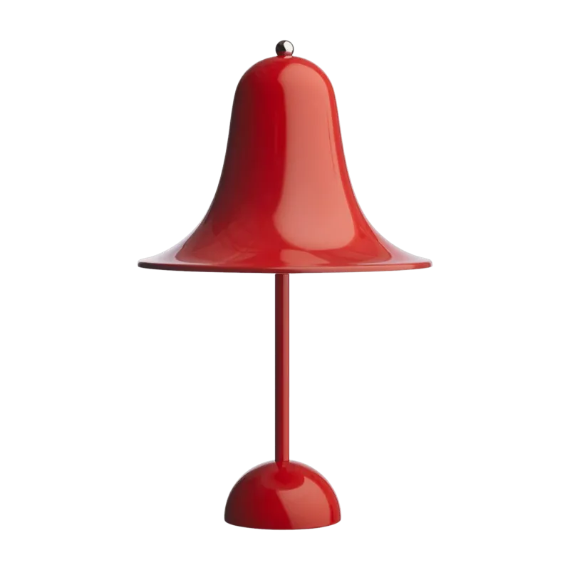 Lampe portable en polycarbonate rouge Pantop - Verpan - The Cool Republic