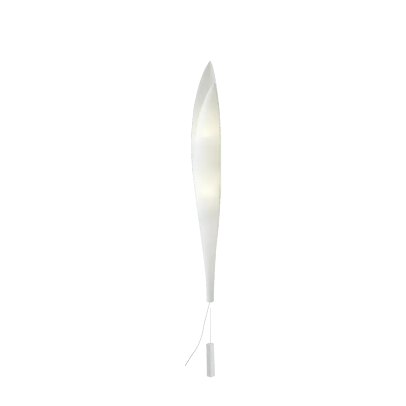 Lampe suspendue en papier et marbre blanc Envol - Céline Wright - The Cool Republic