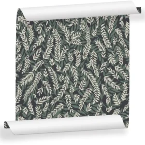 Lé de papier peint vert Jamini 2 - MUES Design - The Cool Republic