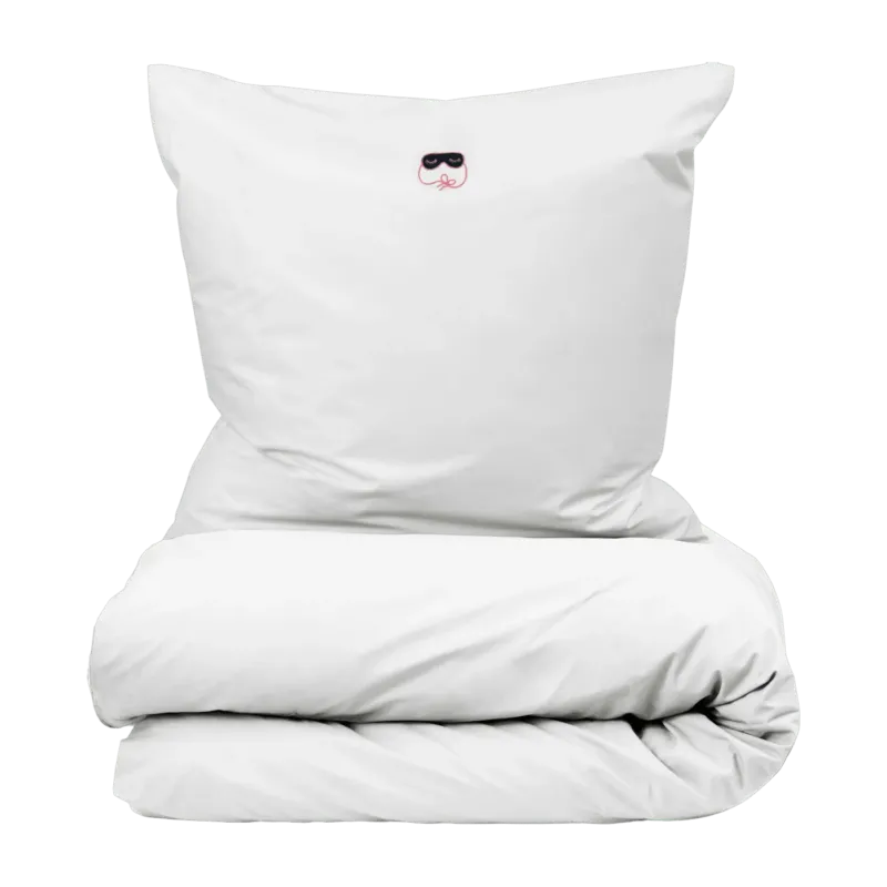 Linge de lit 200x200 blanc Snooze Deep Sleep blanc - Normann Copenhagen - The Cool Republic