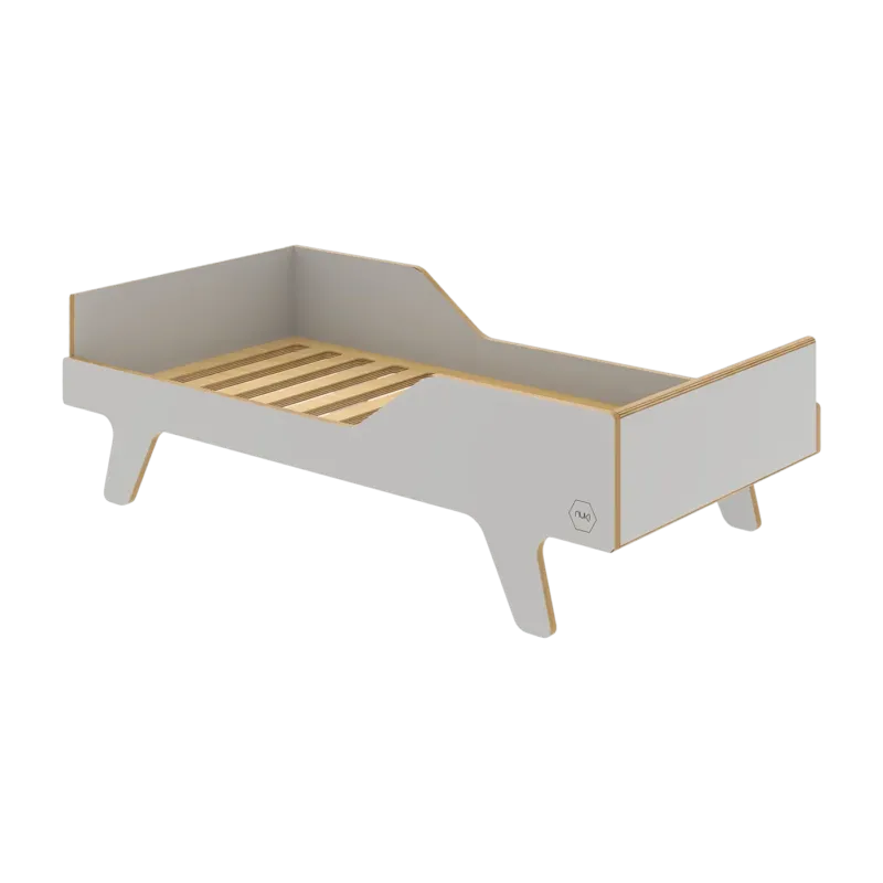 Lit gris pour enfant 140x70 cm Dream- Nuki Shop - The Cool Republic