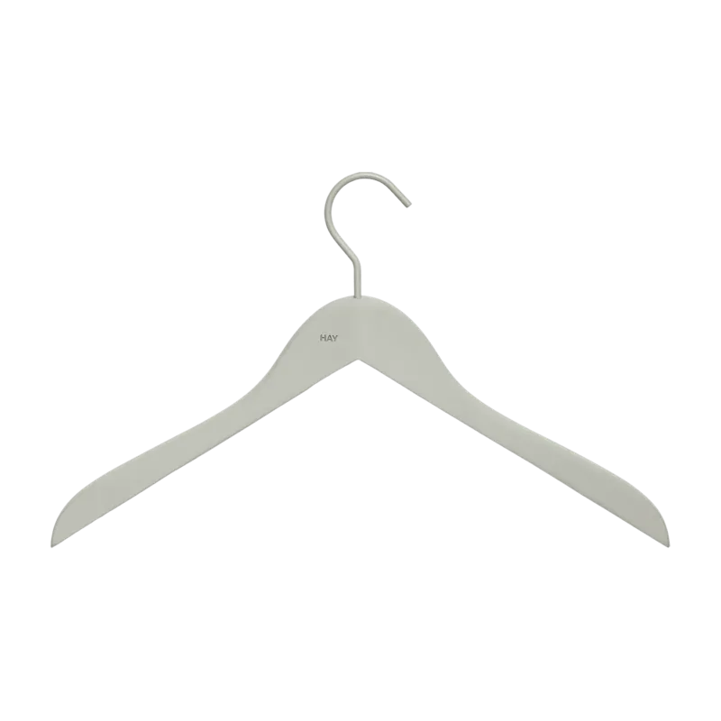 Lot de 4 cintres fins gris - HAY - The Cool Republic