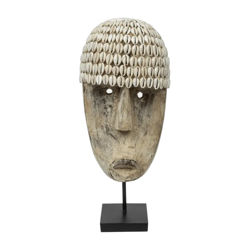 Masque de Cowrie sur pied M - Bazar Bizar - The Cool Republic