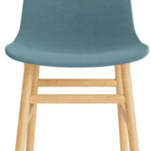 Chaise en chêne et tissu bleu 52x48x80cm Form - Normann Copenhagen