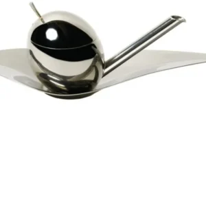 Dégustateur d'huile d'olive en acier inoxydable 6,3x7,5x17,5cm - Alessi