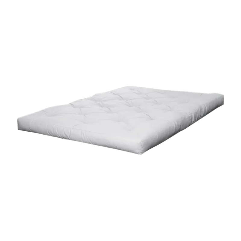 Matelas futon 2 places blanc 140 x 200 cm Comfort - Karup Design - The Cool Republic