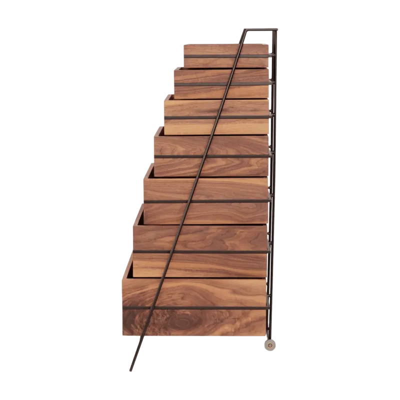 Meuble de rangement en noyer Sutoa - Frama - The Cool Republic
