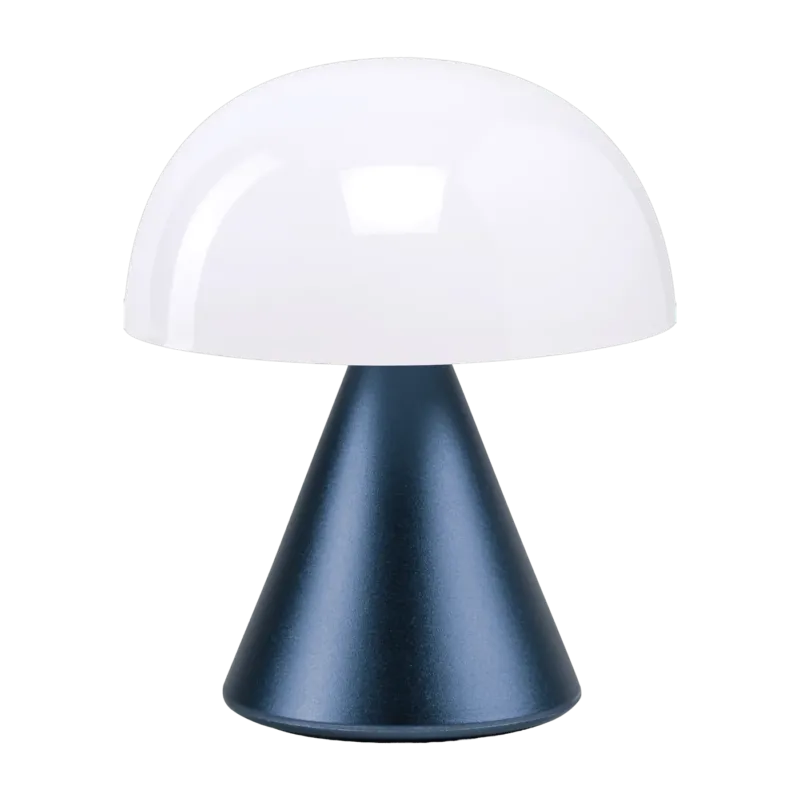 Mini lampe LED bleu foncé 8,3 x 7 cm Mina - Lexon Design - The Cool Republic
