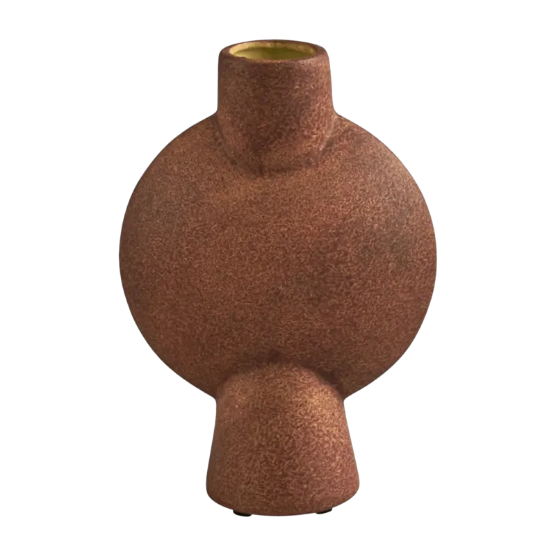 Mini vase rond terre cuite Sphere - 101 Copenhagen - The Cool Republic