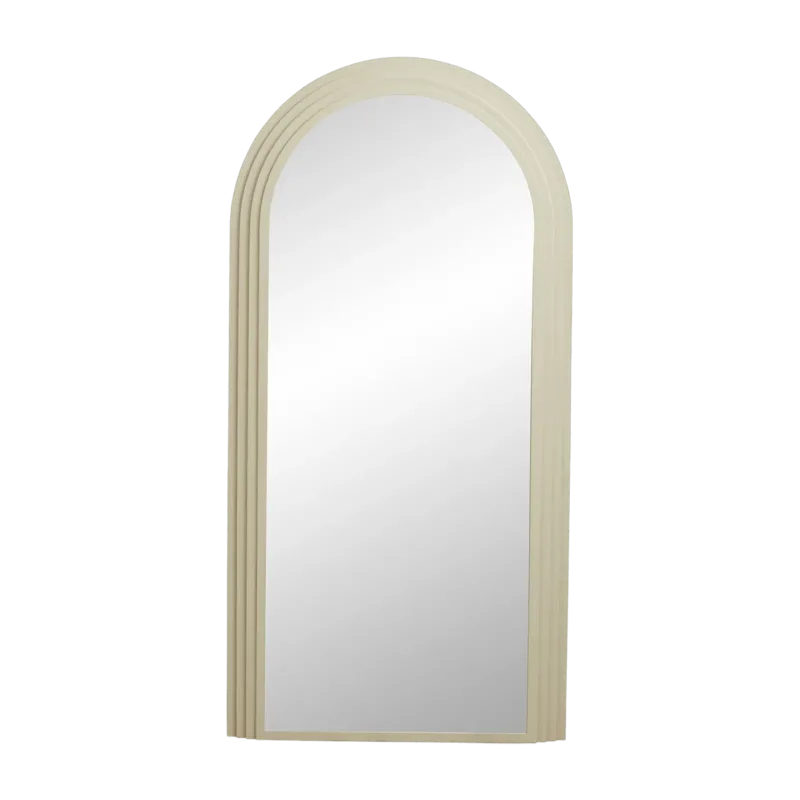 Miroir avec armature en fer couleur sable Falco - Nordal - The Cool Republic
