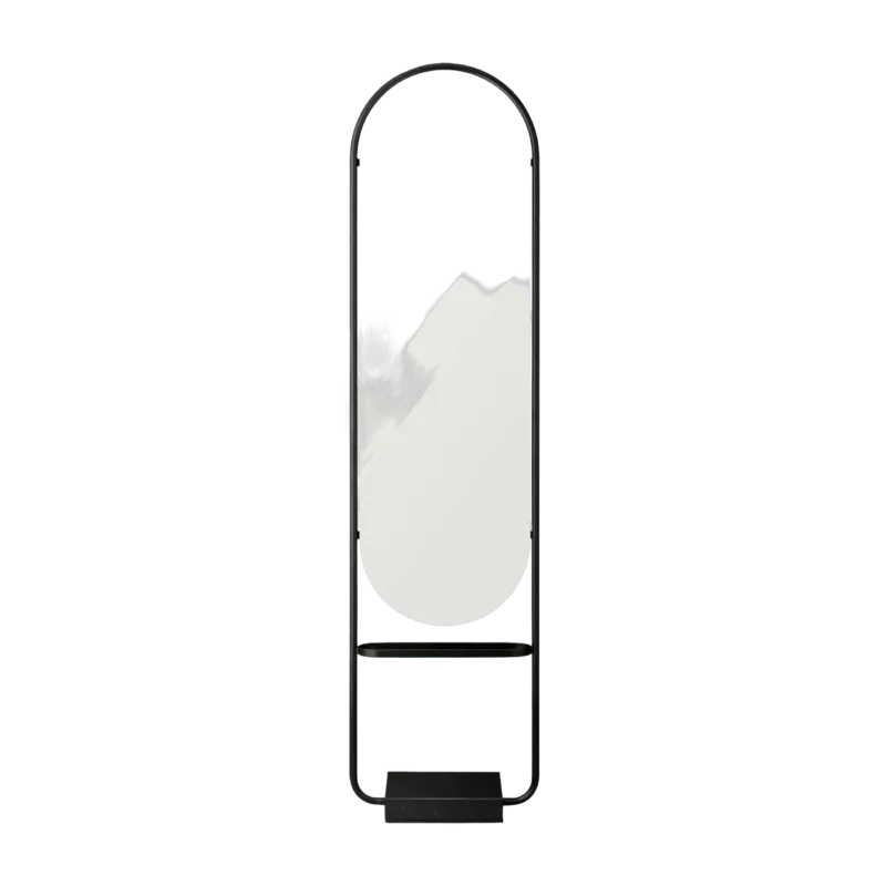 Miroir de sol noir Angui - AYTM - The Cool Republic