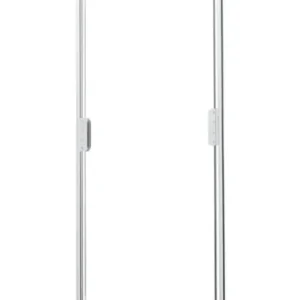 Miroir en acier chromé 59x169cm Systeme 123 - Verpan - The Cool Republic